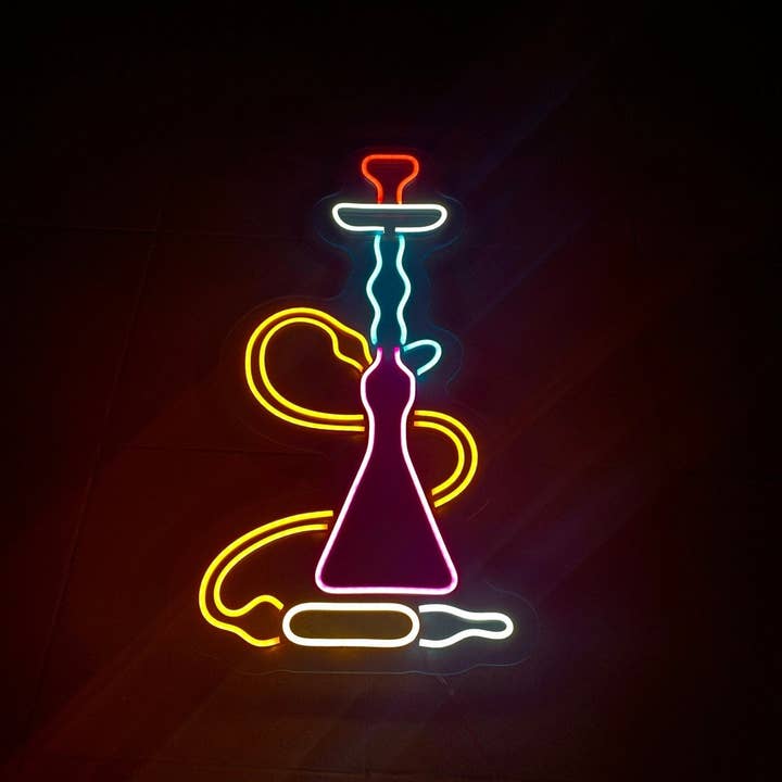 CityNeon - Wholesale Neon Sign - LED Hookah Neon Light - Hookah Set Bar Sign for Cafe4