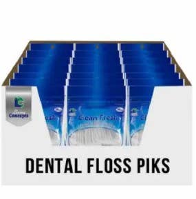 Living Concepts - Wholesale Floss - FLOSS PICKS - 5OCT CDU2