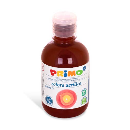 300ml Acrylic Paint - Burnt Umber for wholesale by Kids Craft Supplies