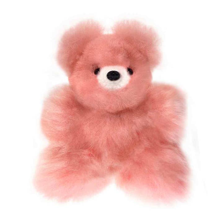 Shupaca Alpaca - Wholesale Stuffed/plush toy – Kids & baby - Fantasy Color Alpaca Plushie | 7" Bear | Pink0