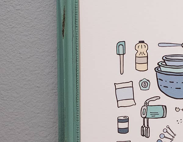 Lacelit | Stationery & Gifts by Kimberly Kuniko - Wholesale Art Print - Wake to Bake | Art Print & Kitchen Decor1