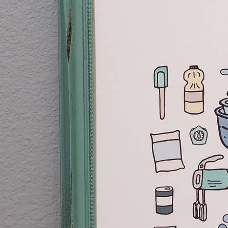 Lacelit | Stationery & Gifts by Kimberly Kuniko - Wholesale Art Print - Wake to Bake | Art Print & Kitchen Decor1