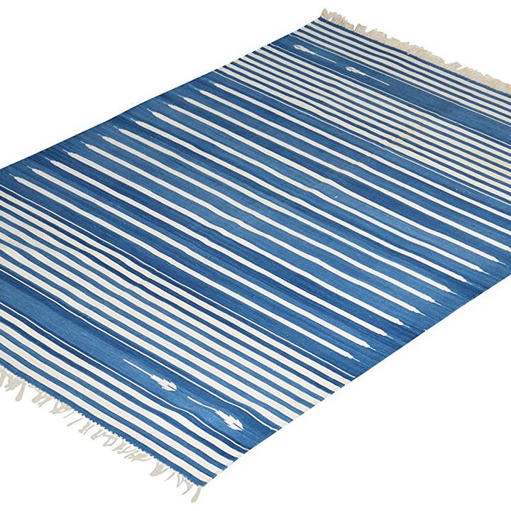 Sikar Handwoven 100% Cotton Area Rug for wholesale by Jaipur RugHauz