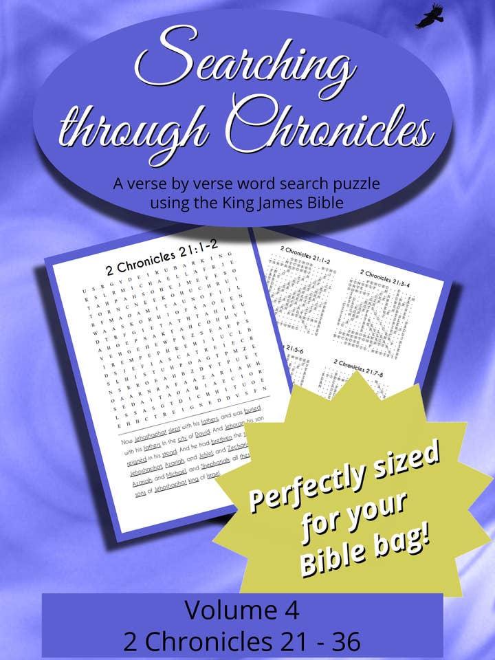 Searching through Chronicles, Vol 4 (2 Chr 21-36) for wholesale by The 4031 Family