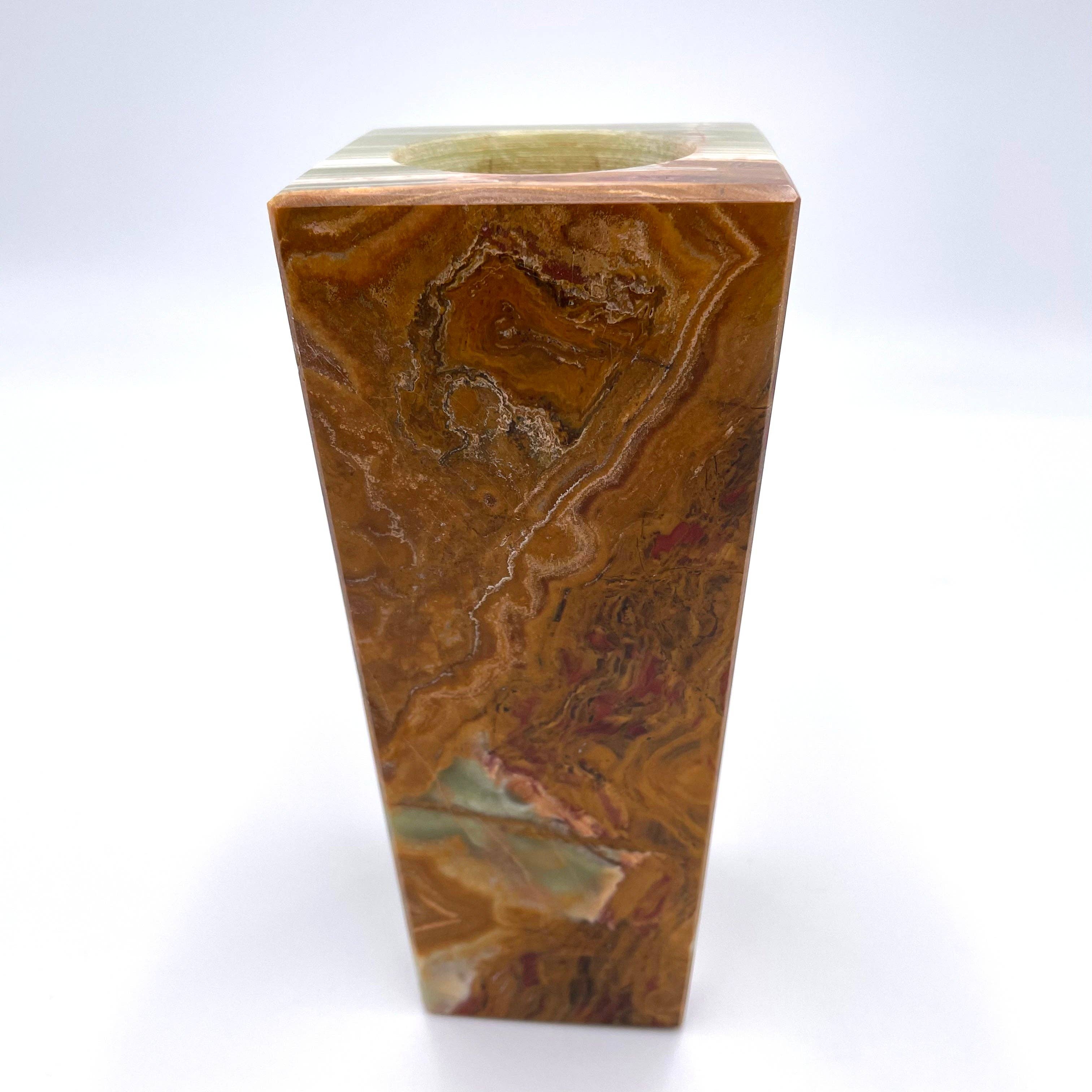 Page Imports - Wholesale Vase - 6" Square Vase - Marble and Onyx13