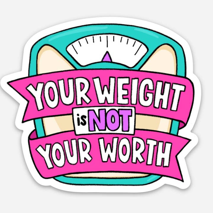 Dein Worth Aufkleber für den Großhandel von Quikwit Stickers