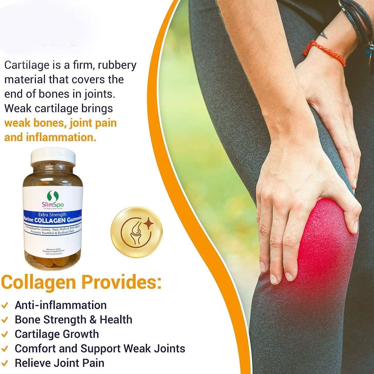 SlimSpa The Body Care Specialists - Wholesale Oral Supplement/Vitamin - Marine COLLAGEN Gummies (60)5