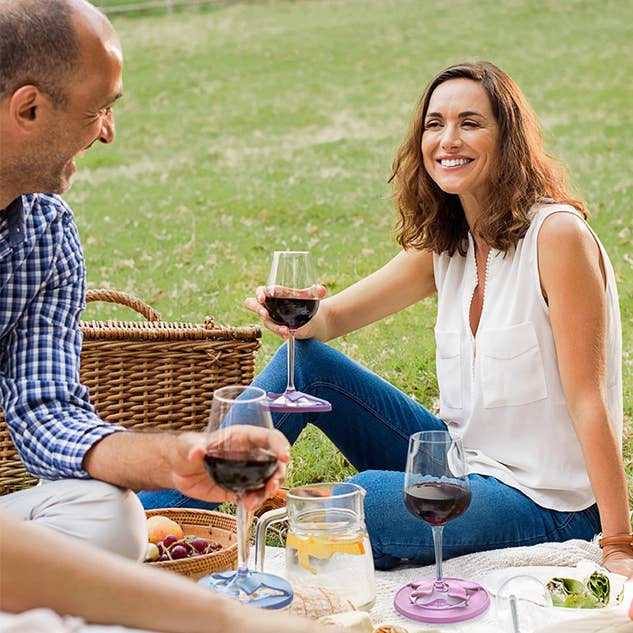 Biba Home Co - Wholesale Wine/Cocktail Glass Markers - Wine Glass Slipper (Multicolors)9