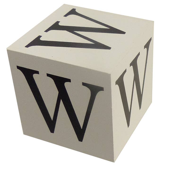 Instant Gifts International - Venta al por mayor Artículo decorativo de mesa - Bloques de alfabeto de madera22
