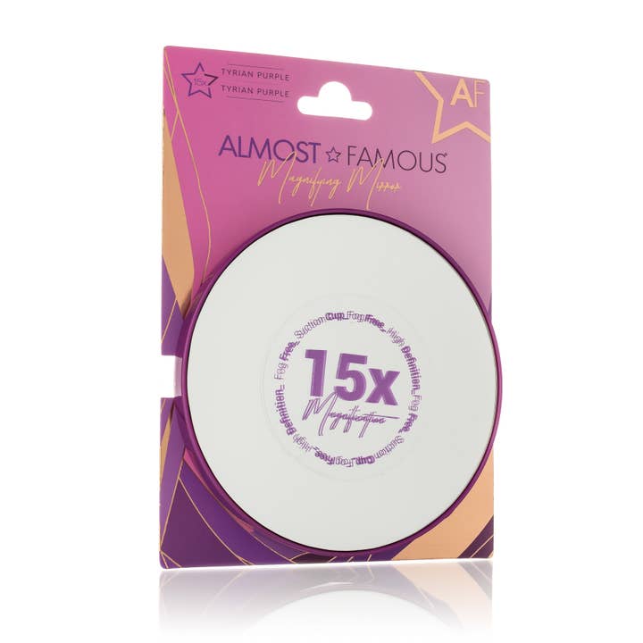 Almost Famous - Wholesale Vanity Mirror - 15X Vanity Mirror with Suction Lock