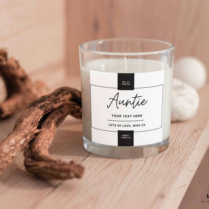MKTrendsCo - Vendita all'ingrosso Candela in vasetto - Candela personalizzata per zia | Regali per la zia2