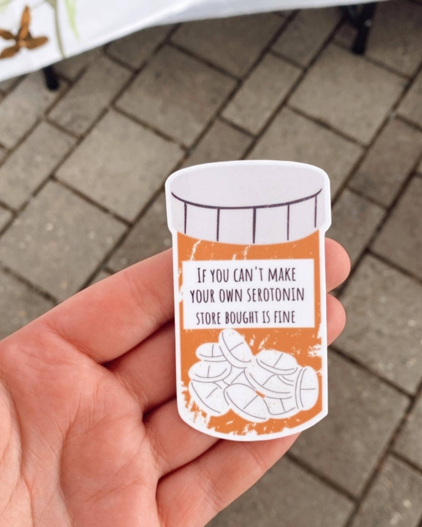 The Cornflower - Venta al por mayor Pegatina - Pegatina divertida salud mental depresión ansiedad