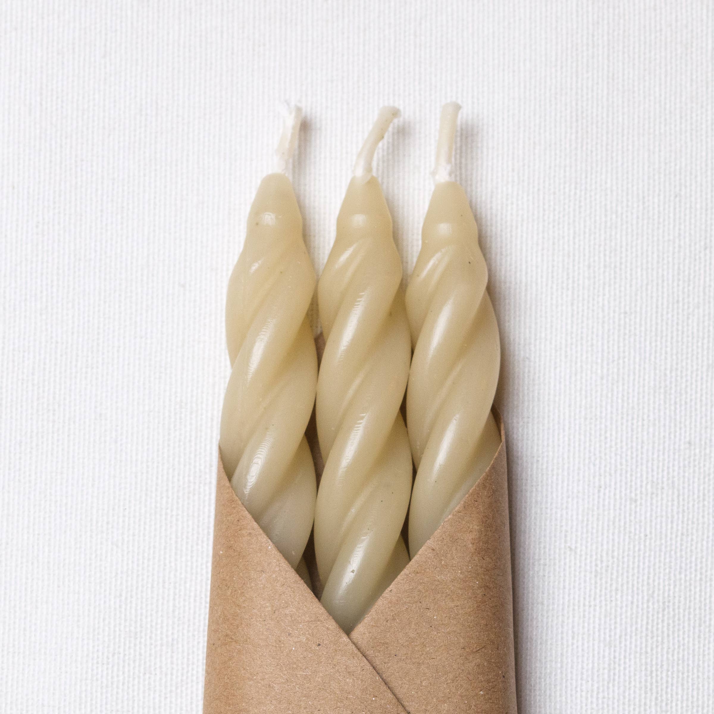Cave Glow Studio - Wholesale Tapered Candle/Candlestick - Sand Beeswax Taper Candles Set of 31