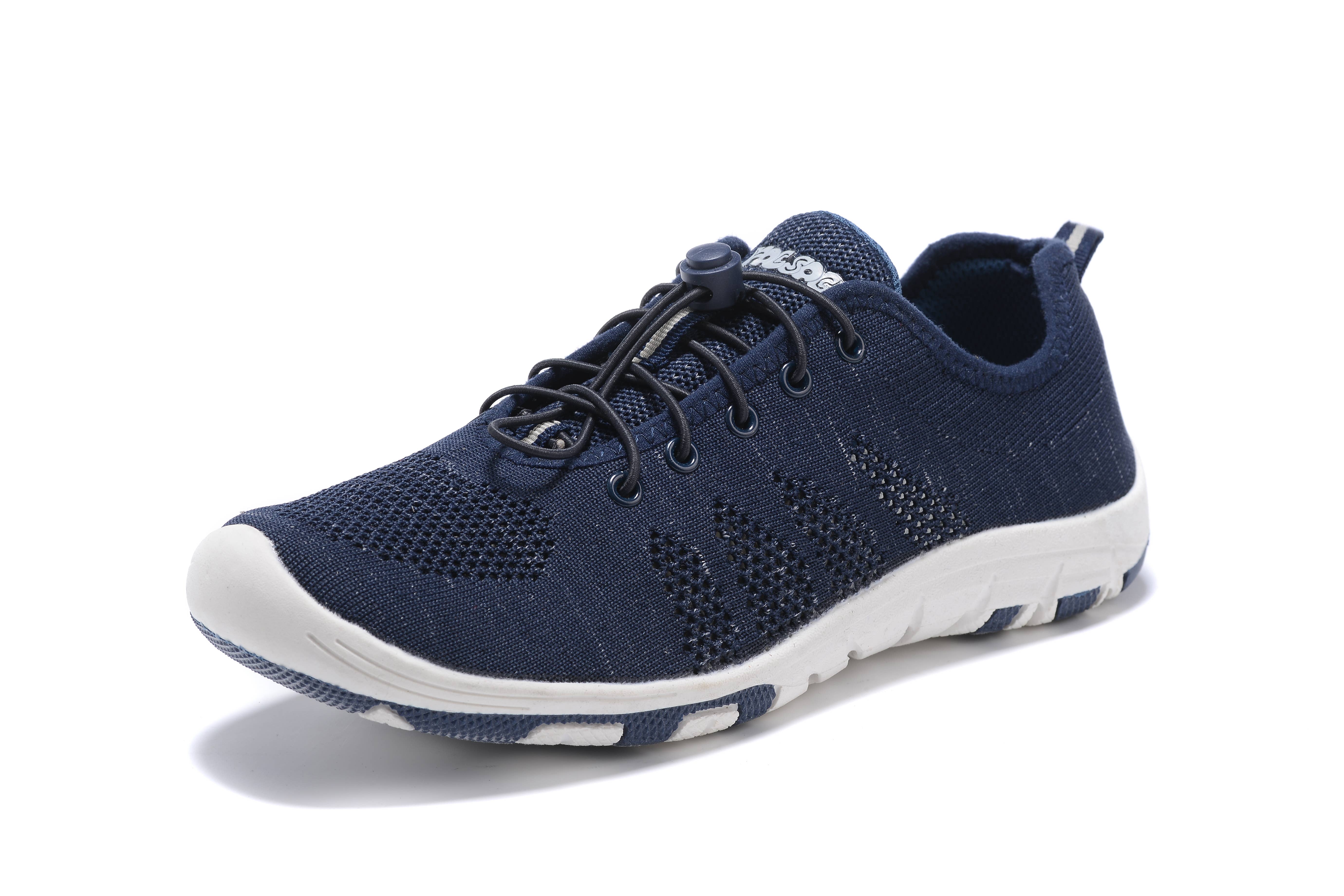 bleu marine Chaussures aquatiques Flyknit Speedlace Rocsoc pour hommes, bleu marine en vente sur Faire1