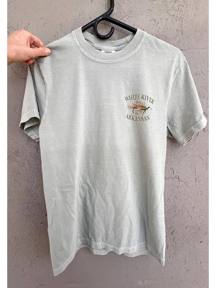 Southern Trend Clothing - Wholesale Screen Printed T-Shirt - Unisex - White River Trout T-shirt1