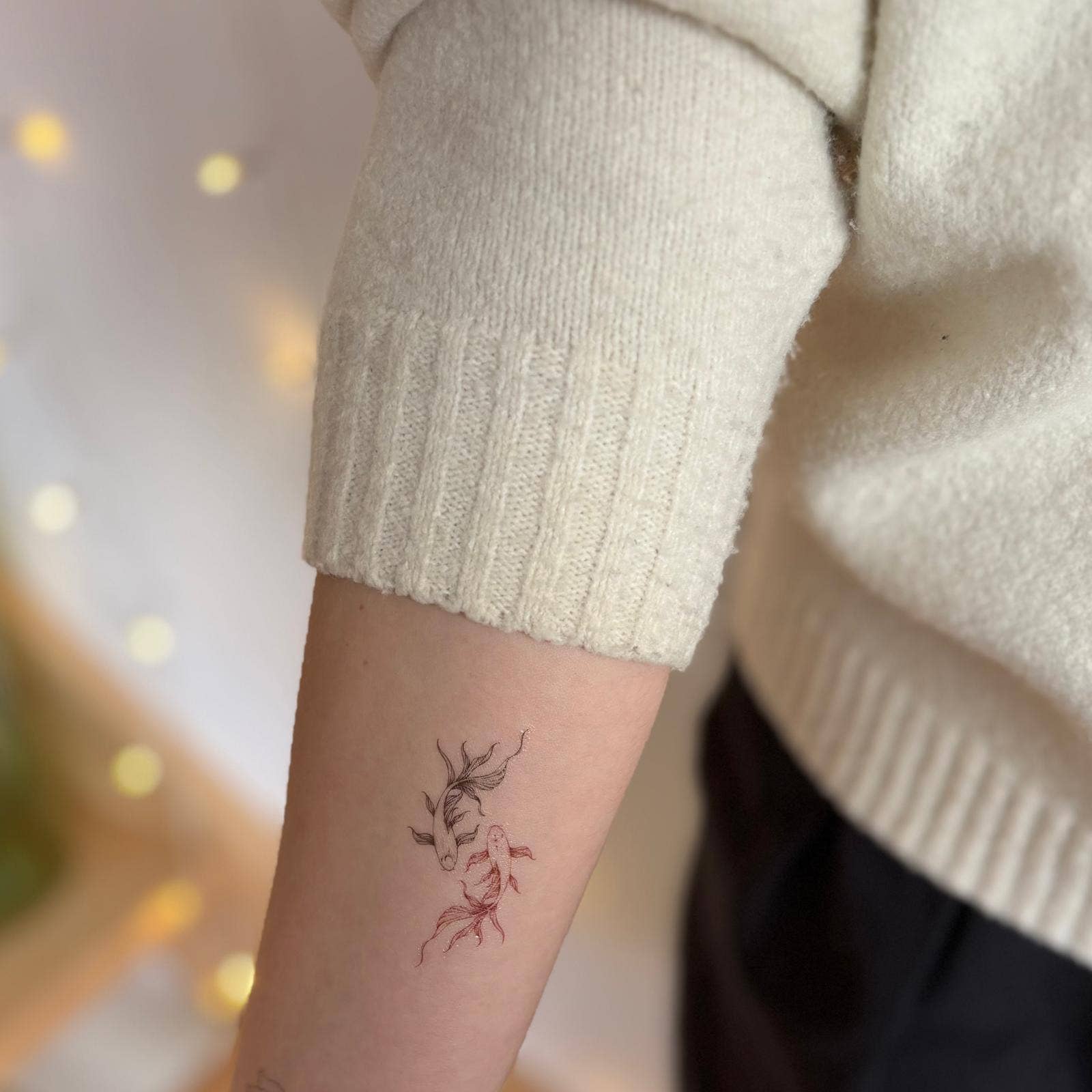 Sioou – Engroshandel Midlertidig tatovering – Midlertidig tatovering: Koi-karper1