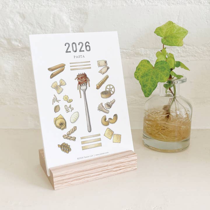 Yeesan Loh - Wholesale Calendar - 2026 Calendars: Pasta9