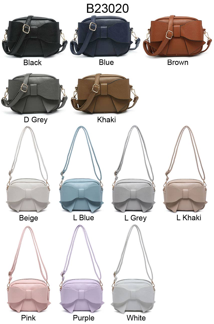 Papaya Fashion Ltd - Wholesale Crossbodytas - Dames - B23020- Schoudertas met grote strik aan de voorkant18