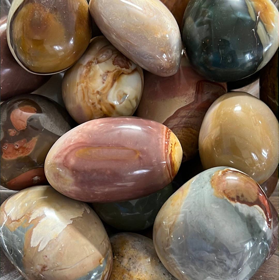 WHOLIFECO - Wholesale Spiritual Stone/Crystal - Mookaite Jasper Tumble Stone1
