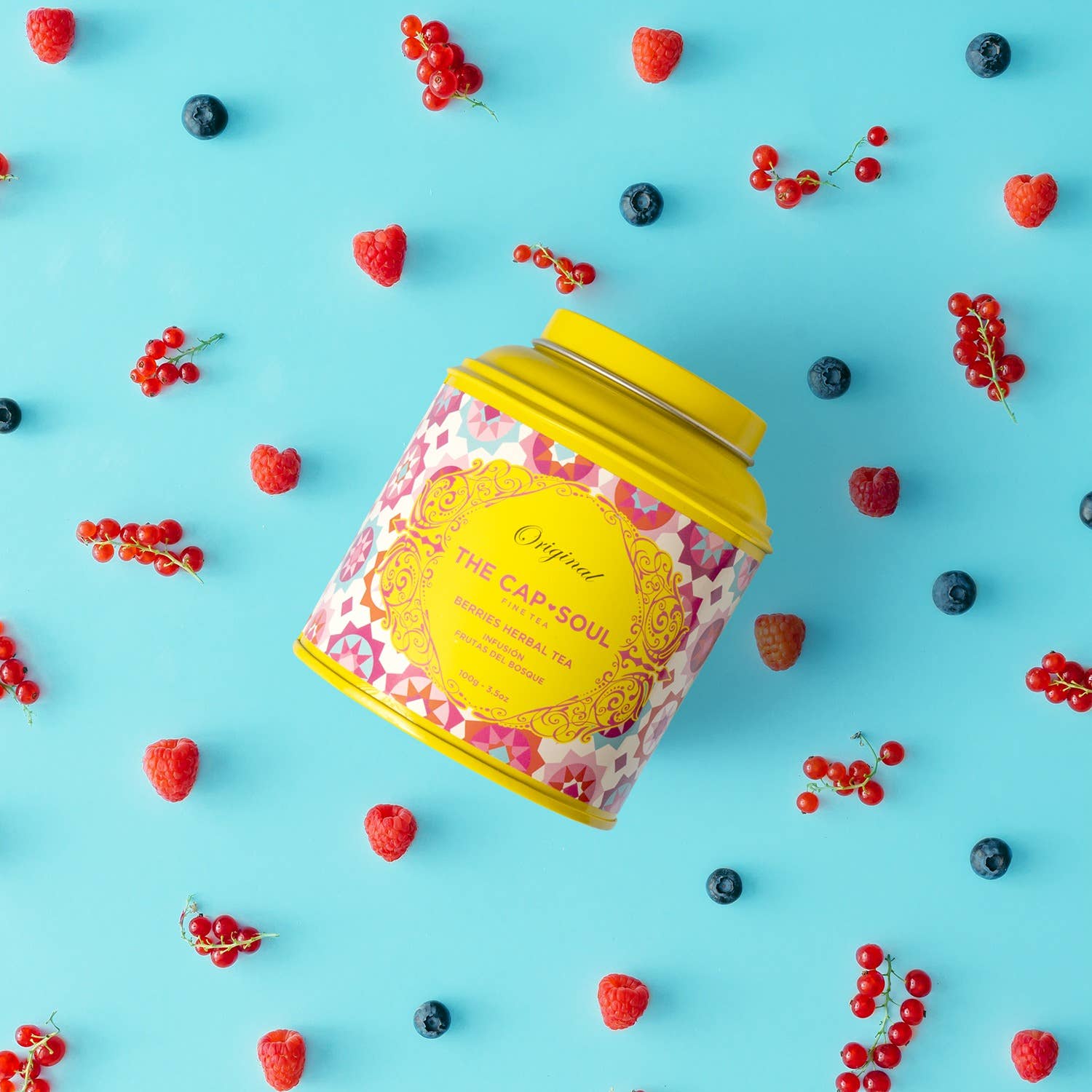 The Capsoul - Vendita all'ingrosso Tisane salutari e depurative - Infuso ai Frutti di Bosco - Tè sfuso in barattolo da 100 g1