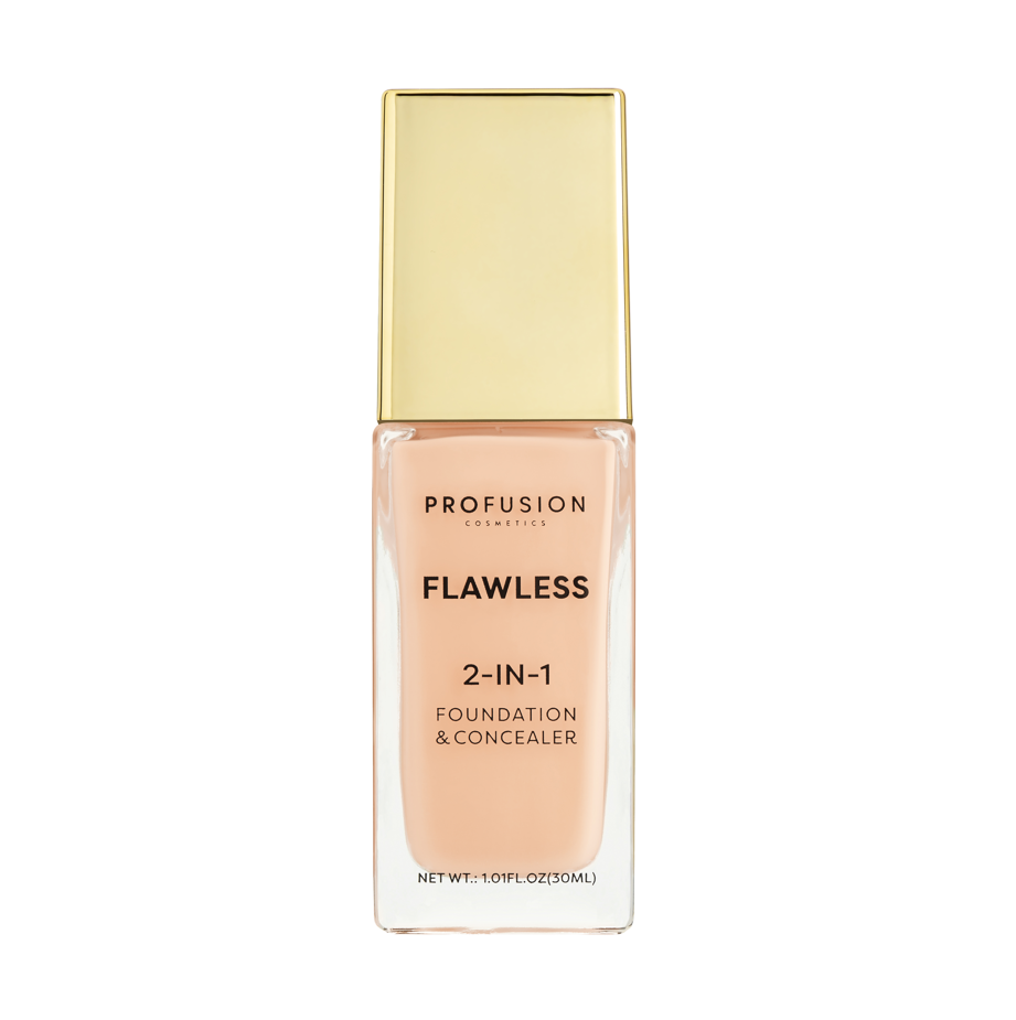 Profusion Cosmetics UK – wholesale Foundation – FLAWLESS 2-IN-1 FOUNDATION AND CONCEALER3
