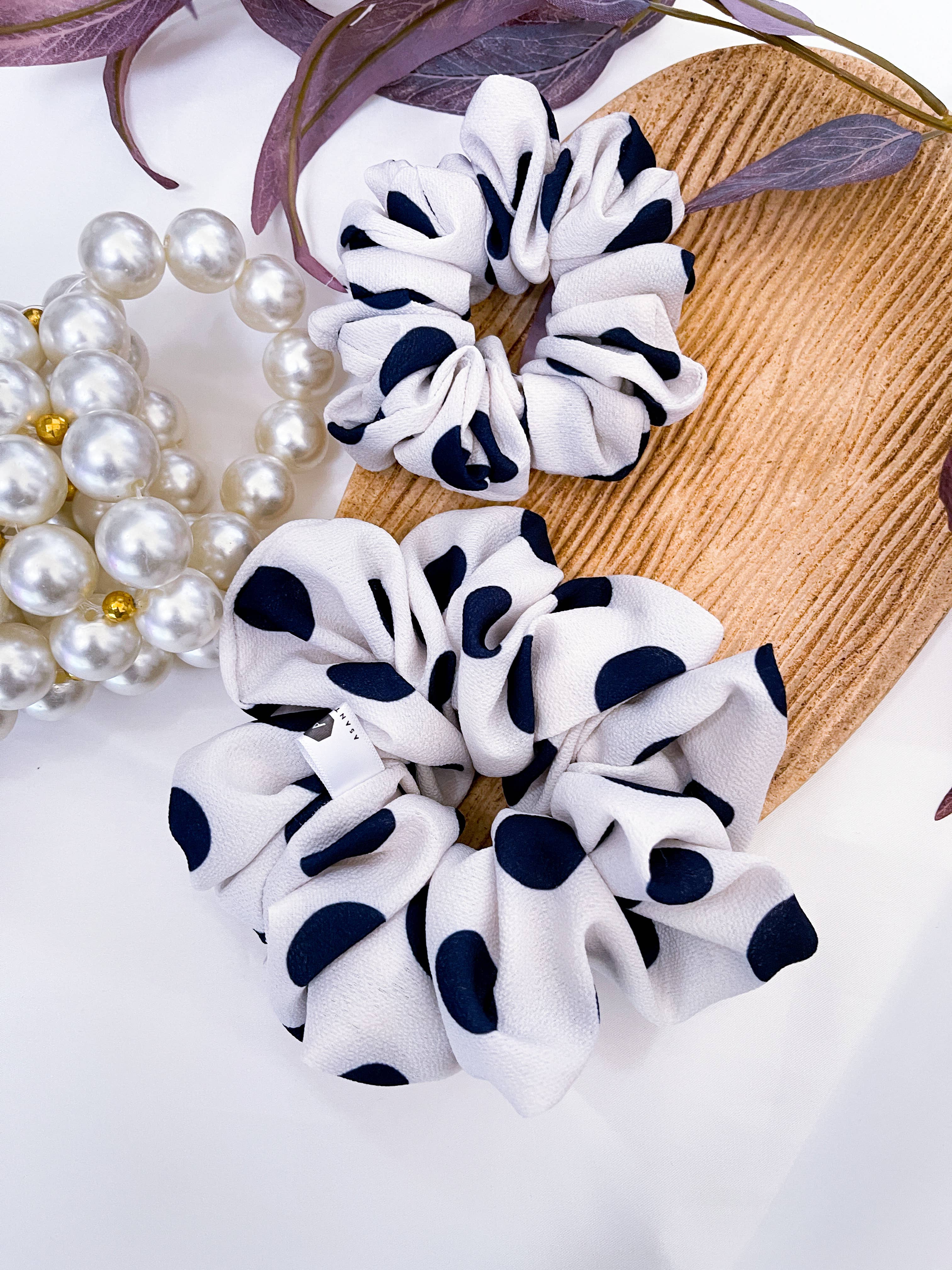 Asantewaa - Wholesale Scrunchie - Women's - Spotty Scrunchie2