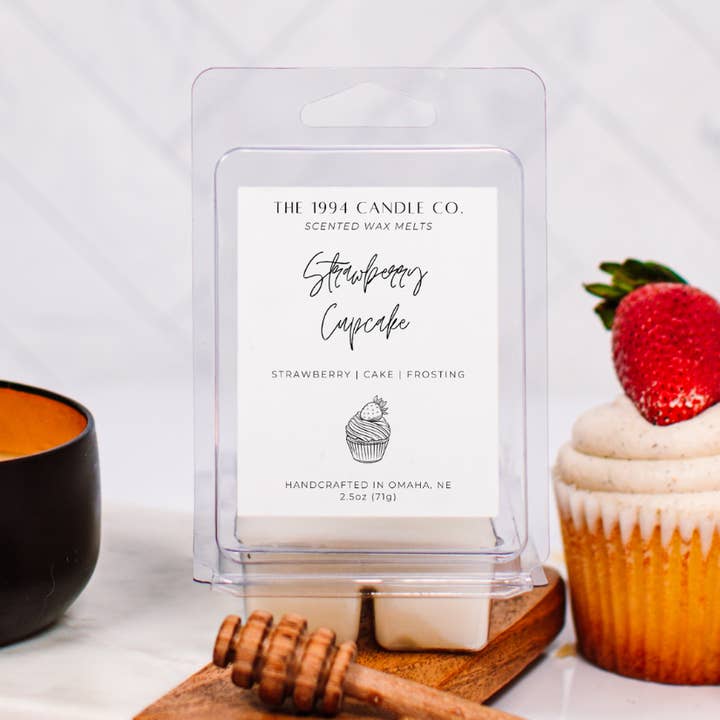 Strawberry Cupcake | Wax Melt for wholesale by The 1994 Candle Co