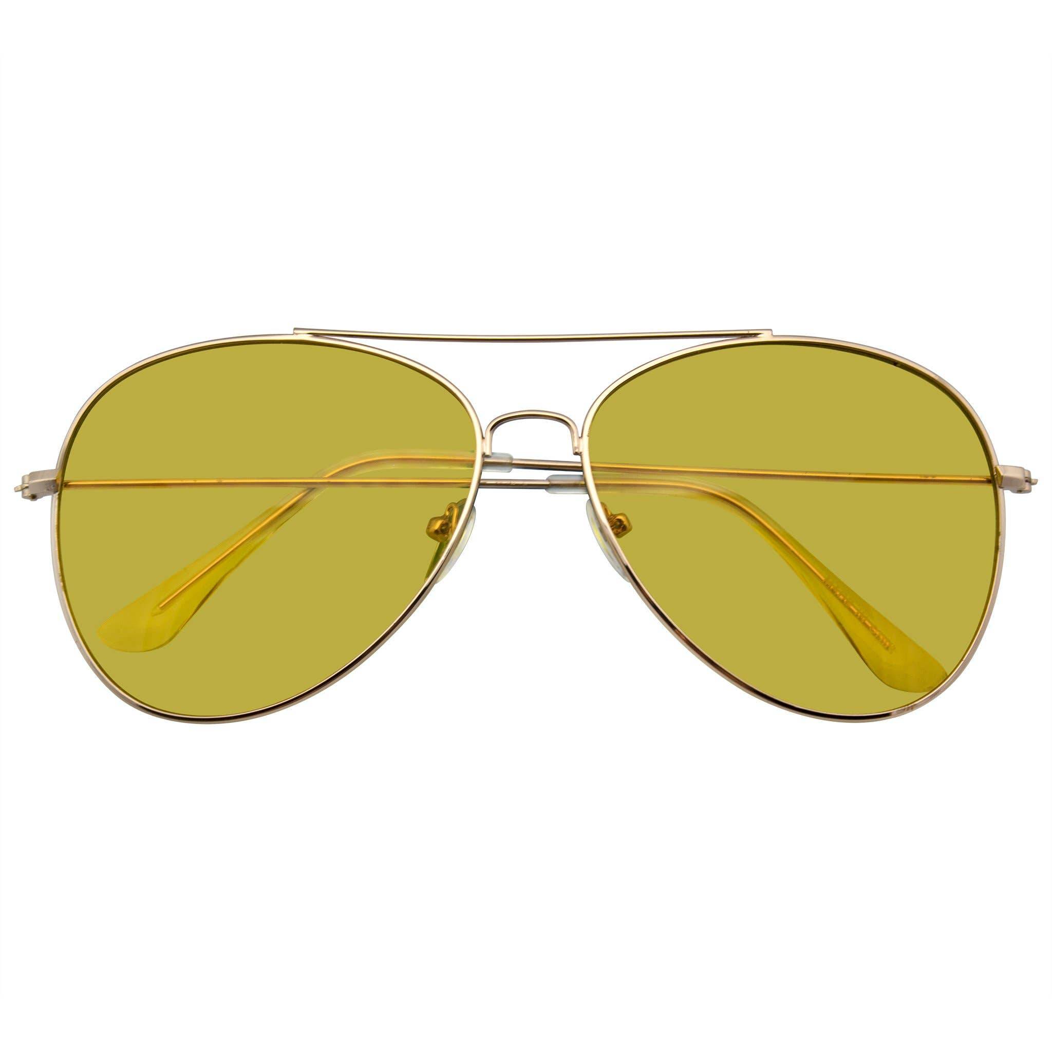 Emblem Eyewear - Wholesale Sunglasses - Unisex - Sunglasses Mens Womens Color Tinted Lens Color Tone Retro4