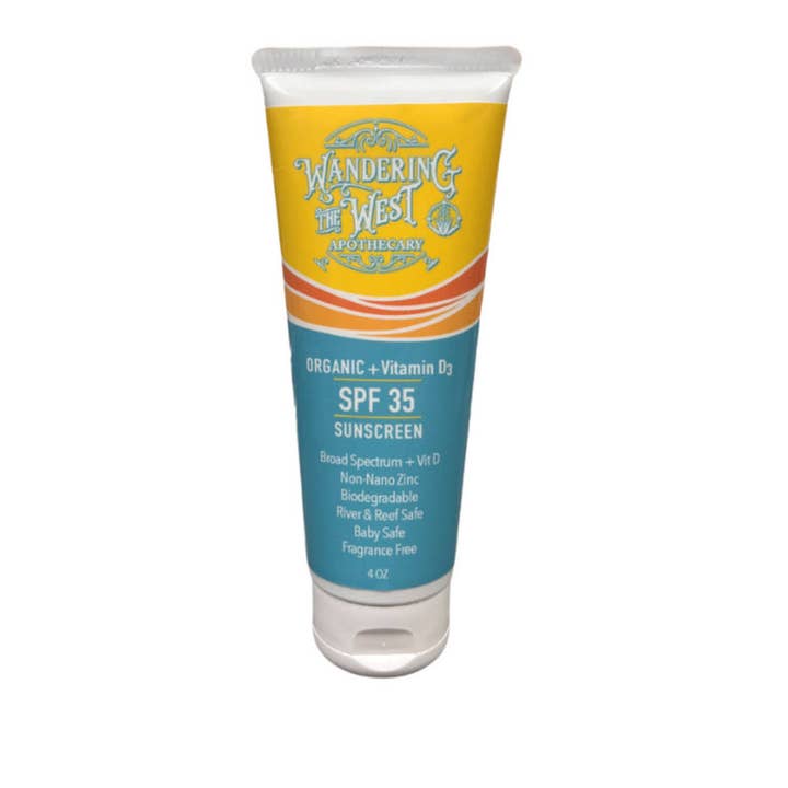 Organic + Vitamin D Sunscreen SPF 35 - WTW for wholesale by Peak Scents