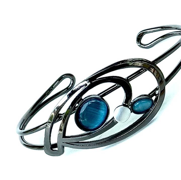 Christophe Poly / Crono Design - Vente Bracelet manchette - BRACELETS (B) - Manchette en fil en tailles 1 et 2, toutes deux ajustables14