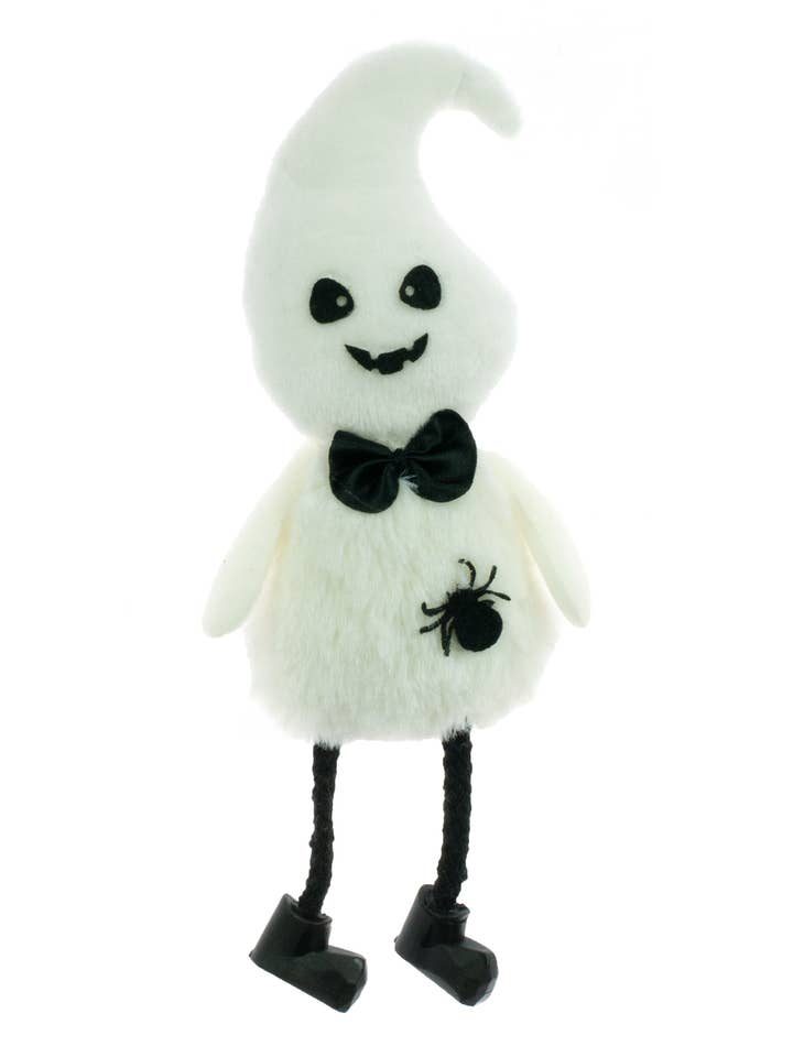 Witte Geest Jongen Beeldje met Bungelende Voeten voor wholesale door Starlight Collection