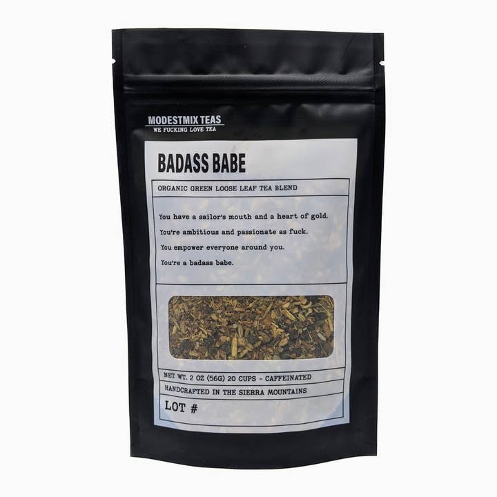 Badass Babe - 5-Pack/2oz Bags for wholesale by ModestMix Teas