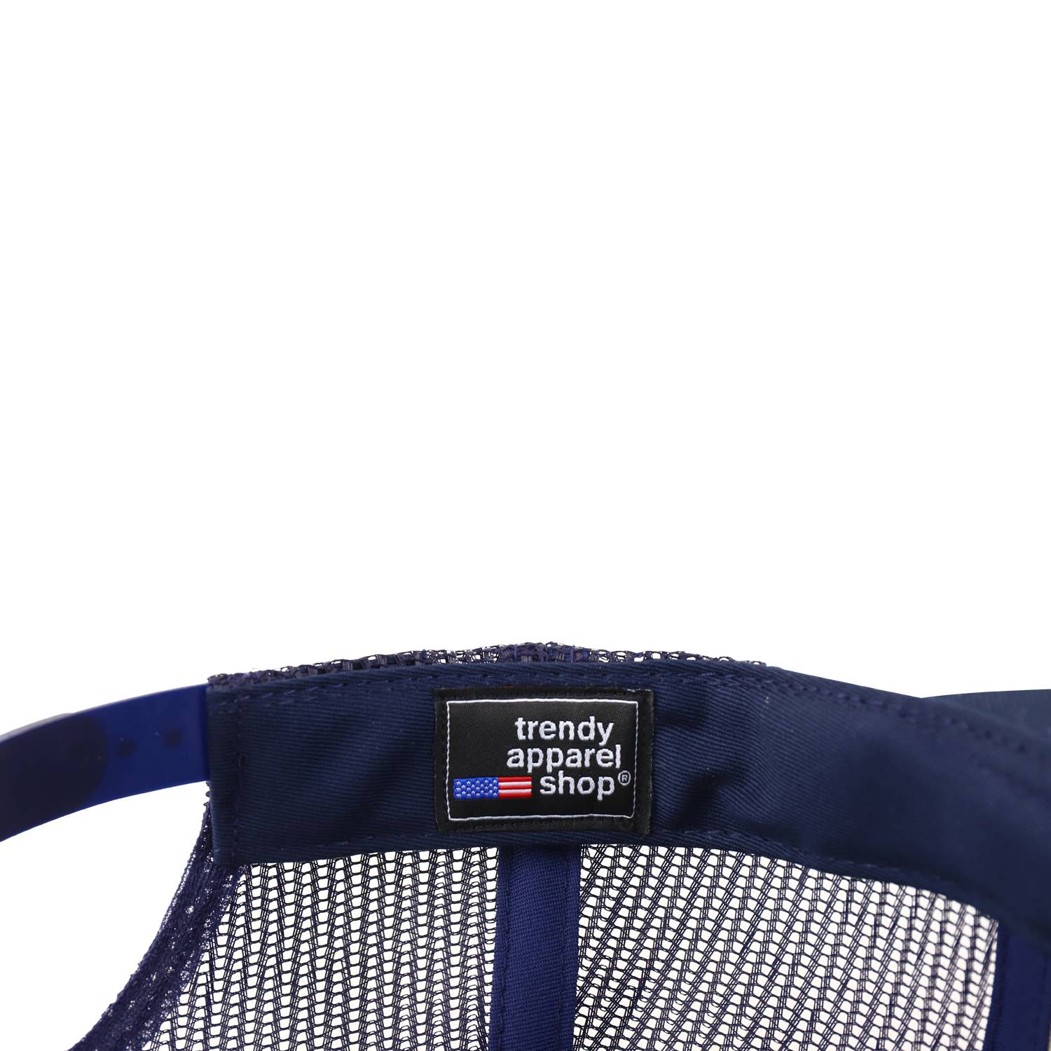 Trendy Apparel Shop - Wholesale Snapback pet - Uniseks - Gemaakt in de VS Gestructureerde platte Snapback Mesh-achterkant met 6 panelen11