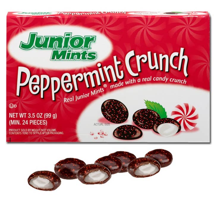 Junior Mints Christmas Candy 3.5oz - 12ct for wholesale by I Got Your Candy