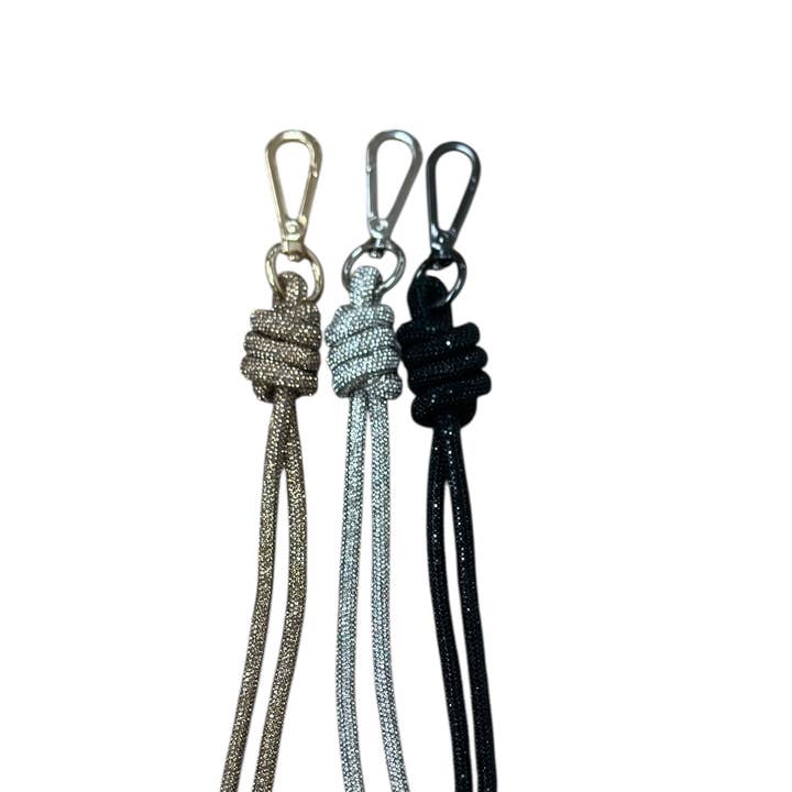 Crystal Rope Tassel – Sparkling Key & Bag Charm Accessory for wholesale by Crystalinx