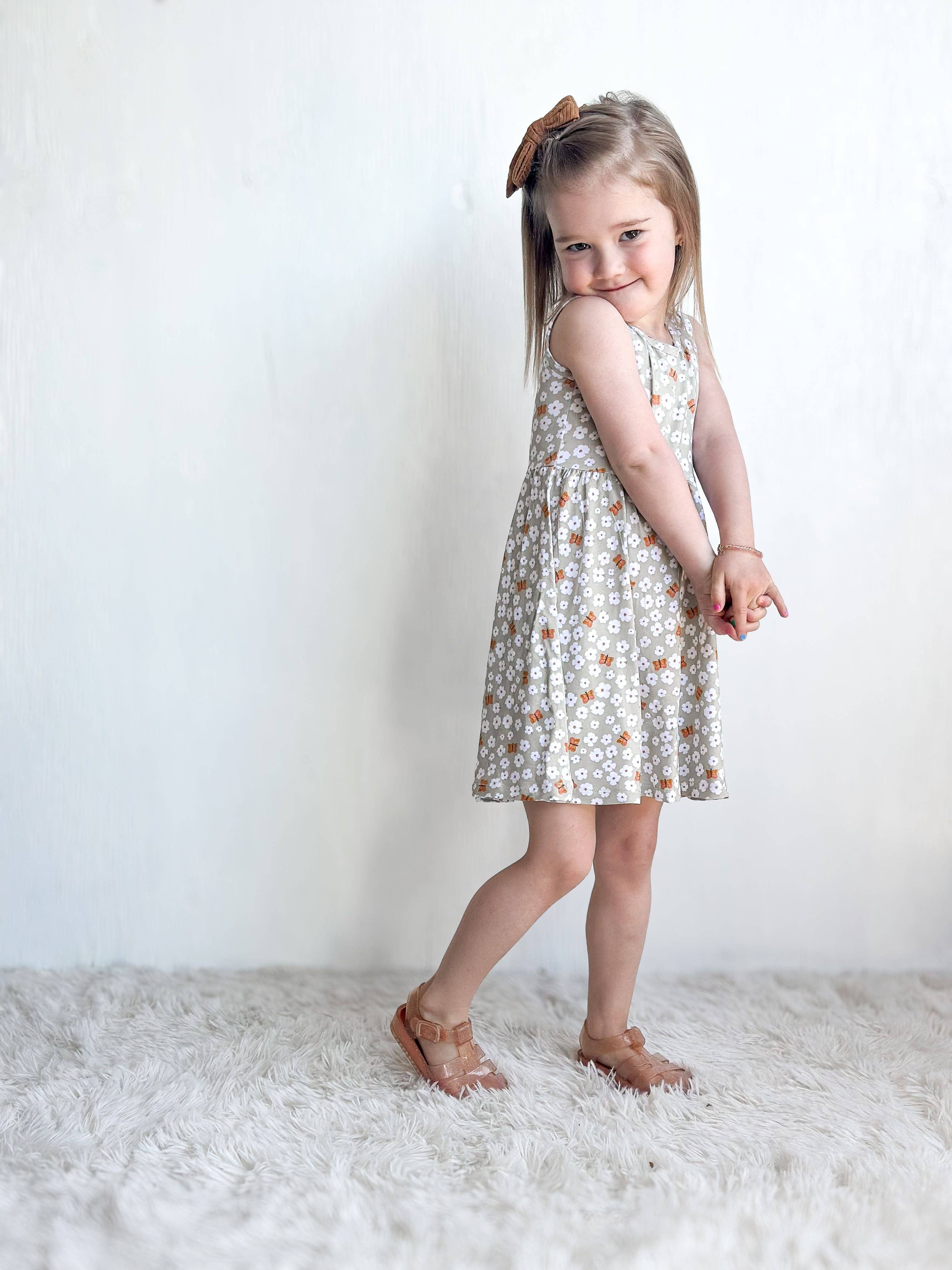 Belle & bros - Wholesale Dress - Kids - FLUTTER | BAMBOO DRESS4