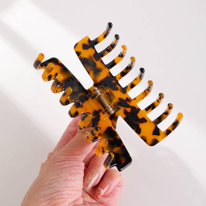 Assorted Chloe Core | Classic Large Rectangular Barrel Claw Clip for wholesale on Faire