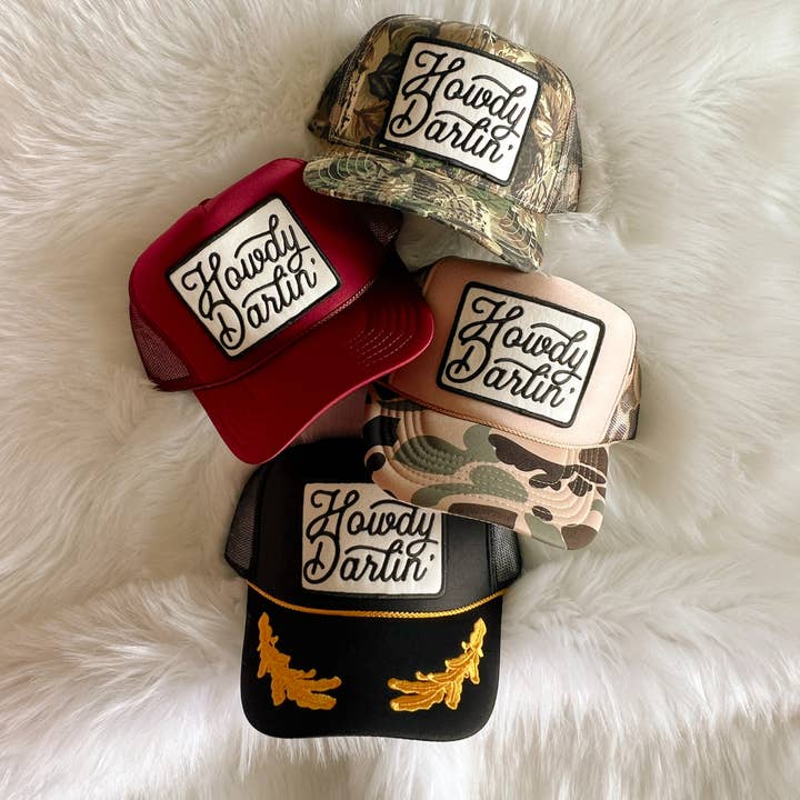 Wilder Made – Großhandel Trucker-Cap – Unisex – Howdy Darlin' Patch Truckerhut5