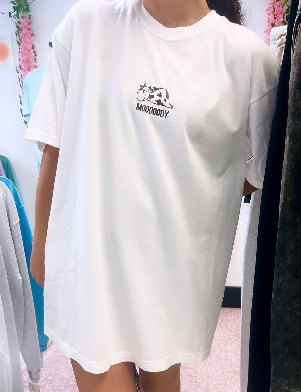 Sunshine Designs Boutique LLC - Wholesale Screen Printed T-Shirt - Women's - Comfort Colors Moody Cow T-Shirt3