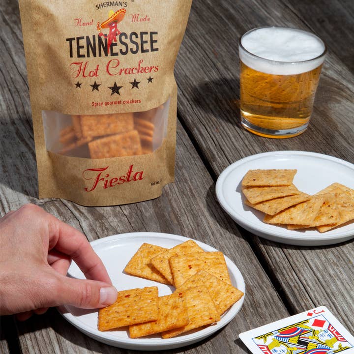 Sherman's Tennessee Hot Crackers - Wholesale Crackers - Sherman's Tennessee Hot Crackers, Fiesta Flavor 30 ct3