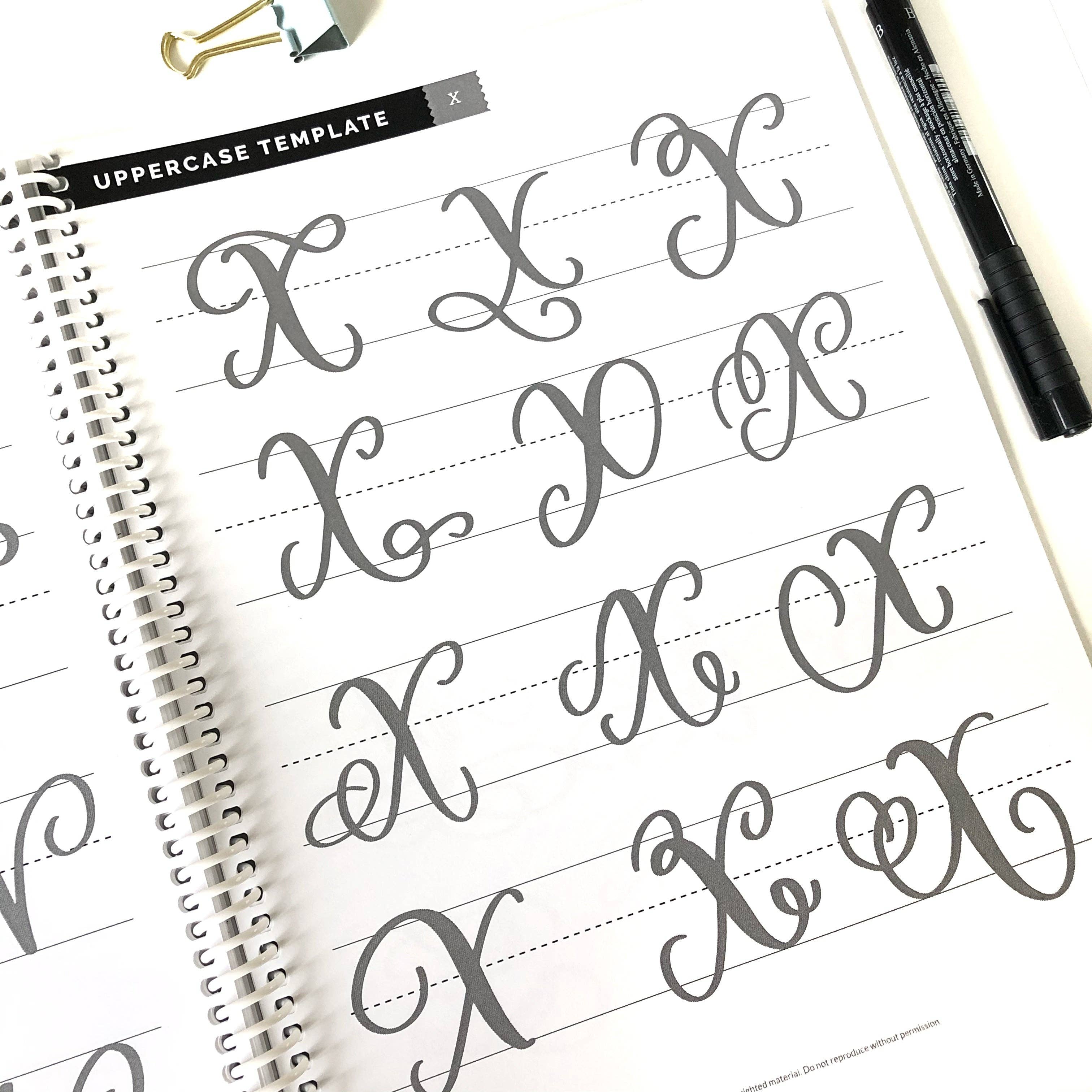 Hand Lettered Design - Wholesale DIY Craft Kit - Guide to Flourishing Kit5