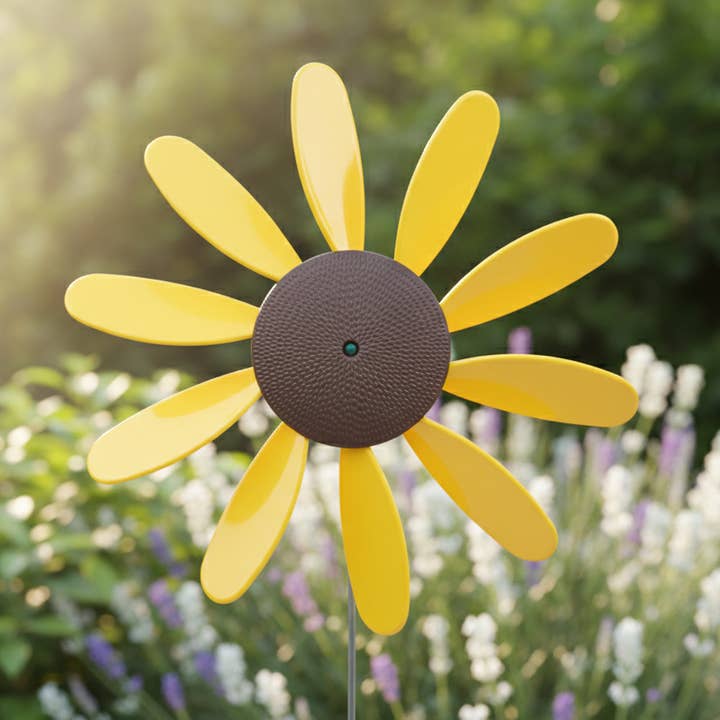 11.5″ Classic Spinning Daisy Sunflower for wholesale by Austin Planter