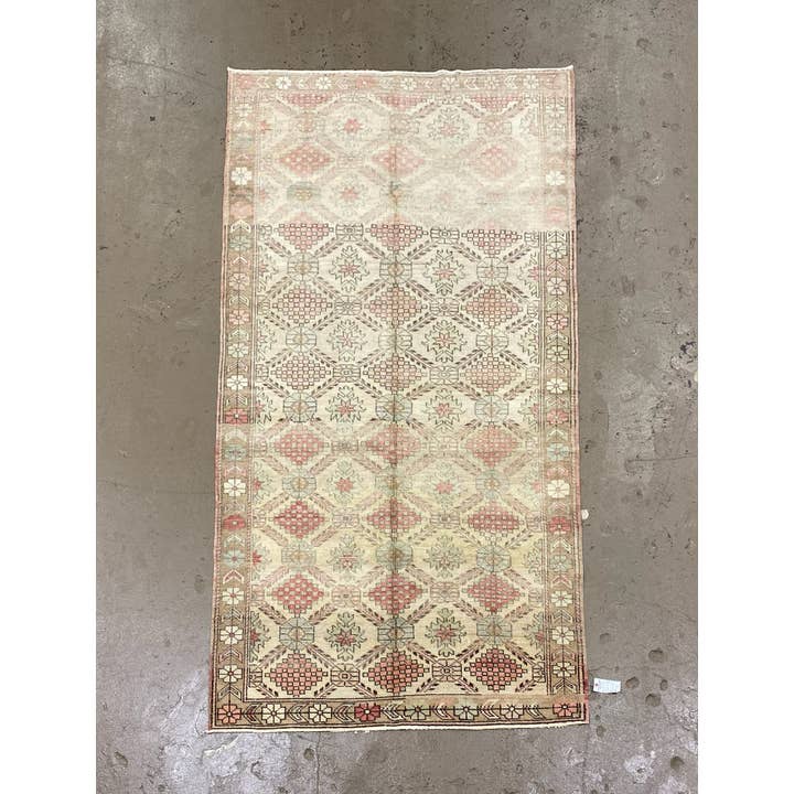 Vintage Turkish Konya Area Rug | 5 x 9.8 for wholesale by Vintage Loomz