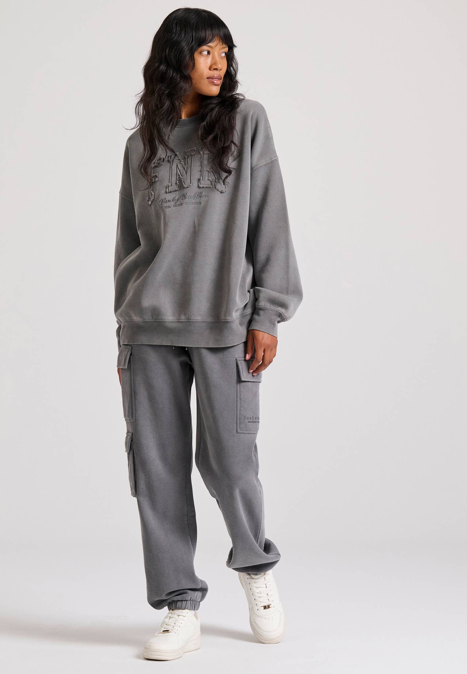 Funky Buddha - Wholesale Sweatshirt - Women's - Ladies Crew Neck Sweater27