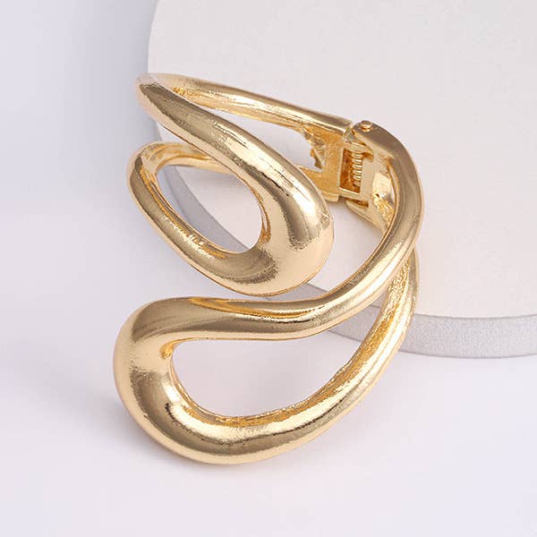 UZ Wholesale Store - Wholesale Cuff Bracelet - Geometric Hollow Solid Color Bracelet Accessories6