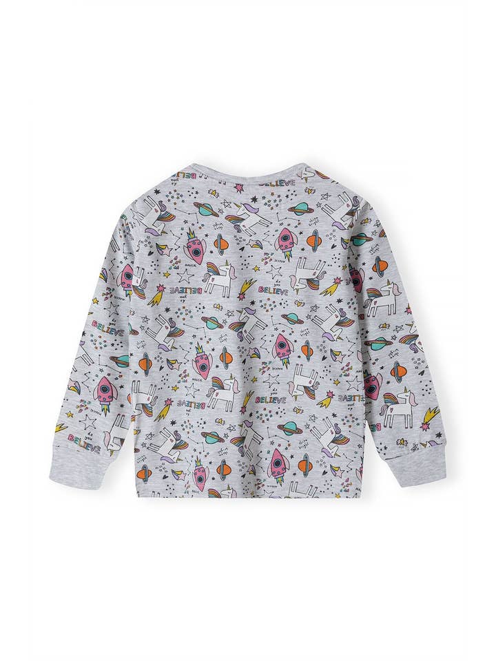 grey Colorful clothing set with a blouse and pants 3-8 y for wholesale on Faire2