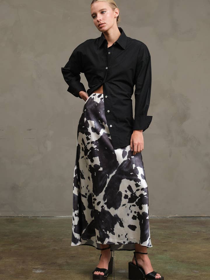 Chemise cintrée avec détail de nœud à l'arrière - RT1158 pour la vente par RAISONNEL