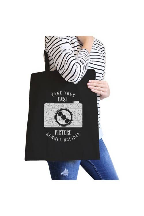 365 In Love - Wholesale Tote Bag - Women's - Take Your Best Picture Summer Holiday Canvas Bag0
