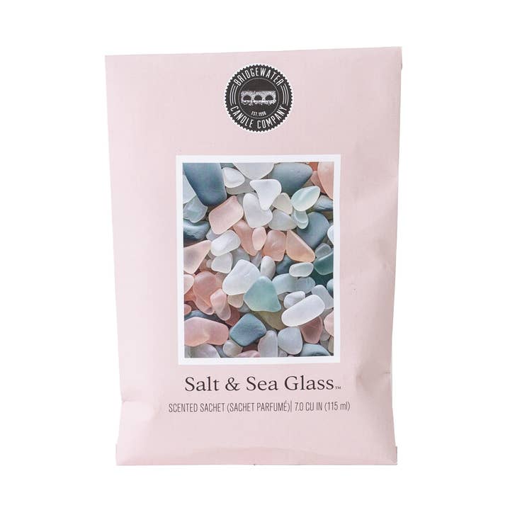 Salt & Sea Glass Sachet 9 Pack for wholesale by Bridgewater Candle Company