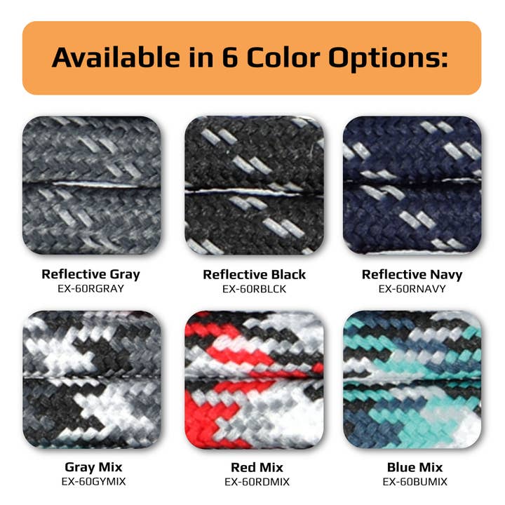 Carson EU – Fio de óculos e óculos de sol - Unissexo por atacado – Suporte ajustável para óculos em paracord, entrançado3